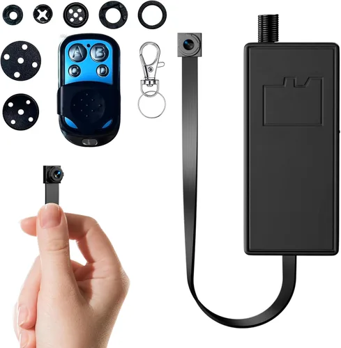 Módulo de mini cámara DIY – Cámaras de video pequeñas Full HD 1080P – Pequeña cámara de seguridad para uso doméstico y niñera – No necesita WiFi