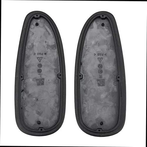 Miniatura 6 de MingYi.office Almohadillas de repuesto para silla de oficina Humscale Liberty, para brazo fijo y ajustable en altura, vinilo negro (1 par).