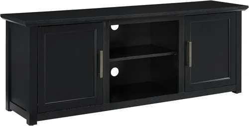 Miniatura 20 de Crosley Furniture Camden - Soporte de TV para televisores de más de 50 pulgadas, centro de entretenimiento con estantes de almacenamiento Nogal