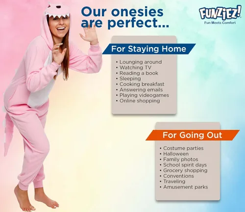 Miniatura 5 de Funziez! Mameluco ajustado para adultos, disfraz de Halloween de animales, traje de cosplay de una pieza de fruta de felpa para mujeres y hombres