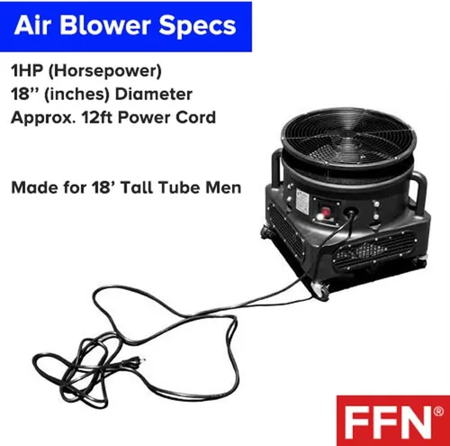 Miniatura 3 de Hombre de servicio de impuestos sobre la renta de 18 pies de alto, tubo inflable para hombre, marioneta de baile con aire acondicionado