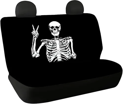 Miniatura 45 de AFPANQZ Funda protectora para asiento trasero de automóvil, con bandera patriótica estadounidense, solo para asiento trasero de automóvil, camión