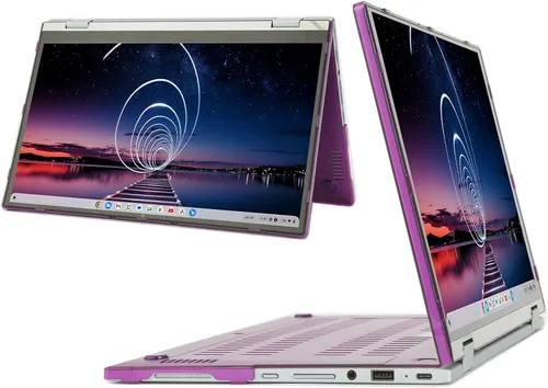 mCover Funda solo compatible con computadoras convertibles 2 en 1 ASUS Chromebook Flip C433TA Series 2 en 1 2019 ~ 2023 de 14 pulgadas (no Púrpura