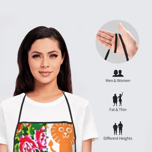 Miniatura 6 de Delantales impermeables personalizados para diseñar tu propia foto logotipo texto para cocinar hornear 28.3 x 20.4 pulgadas