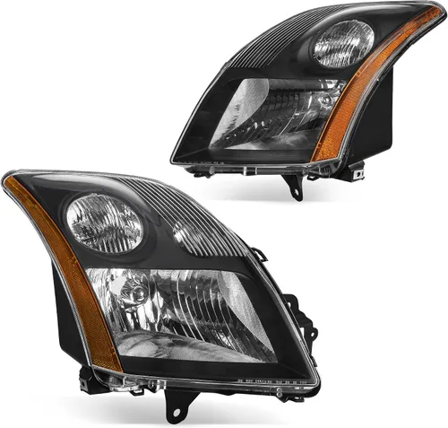 Miniatura 10 de DWVO Conjunto de faros delanteros compatible con Faros Altima 05 06 2005 2006 2006, par de repuesto para el lado del conductor y del pasajero
