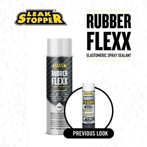 Miniatura 10 de Leak Stopper Rubber Flexx - Spray de reparación y sellador impermeable - Punta y pulverización para sellar grietas, agujeros, fugas, corrosión y más