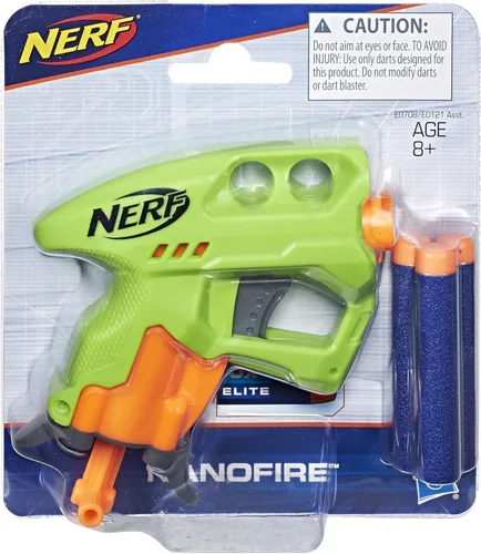 Miniatura 2 de Nerf N-Strike - Pistola de juguete NanoFire (verde)