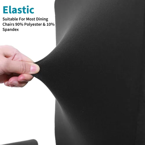 Miniatura 5 de Tatuo Funda para silla de computadora, funda de asiento de oficina con reposabrazos y respaldo, protector elástico elástico para silla giratorio