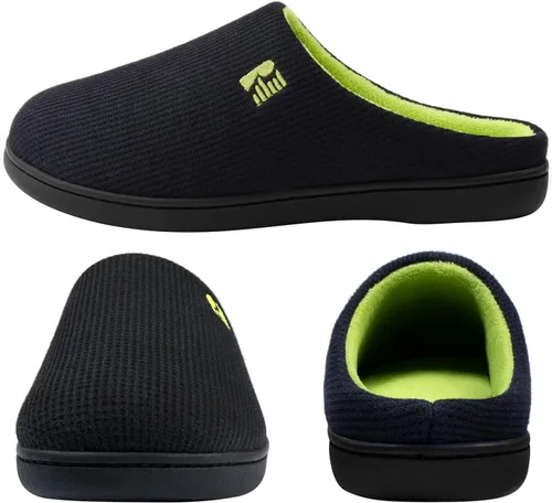 Miniatura 3 de Pantuflas RockDove para hombre de espuma viscoelástica, dos tonos