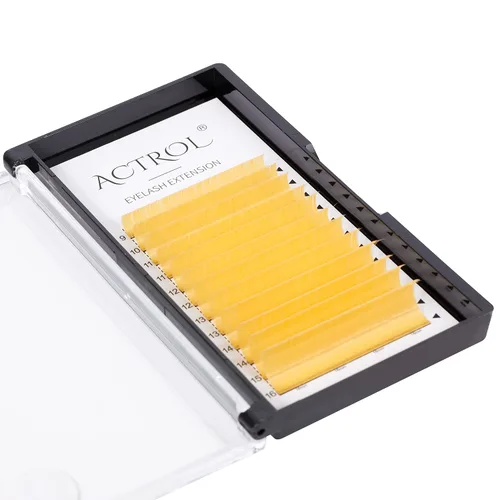 Miniatura 33 de Extensiones de pestañas de colores Easy Fan de 0.354-0.630 in, mezcla de blanco, rizo D, fácil de abanear, 0.003 in, suministros de pestañas