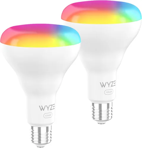 Miniatura 8 de Wyze Color de la bombilla, bombilla inteligente Wi-Fi BR30, base E26, equivalente a 75 W, 950 lúmenes, 16 millones de colores y blanco sintonizable