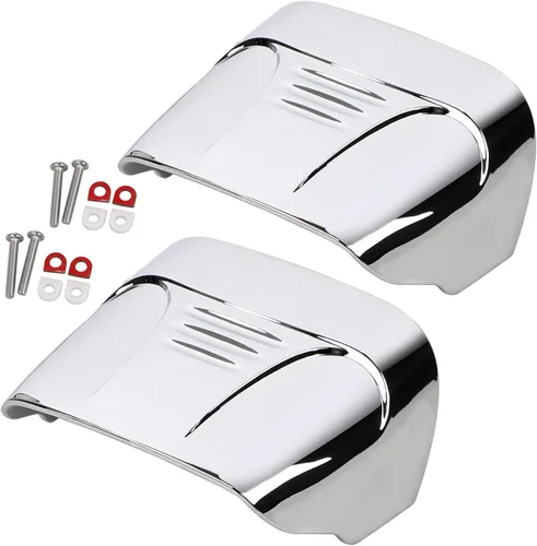 2 fundas para luz trasera de motocicleta sin ranuras, compatibles con Tri Glide Ultra Classic FLHTCUTG 2009-2022 y Street Glide Trike FLHXXX