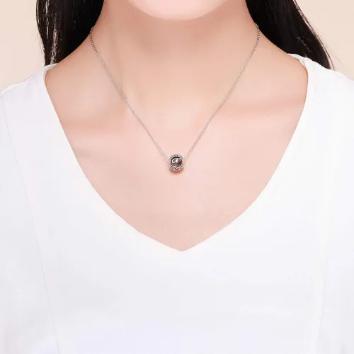 Miniatura 6 de Plata de ley 925 con piedras cúbicas, opciones completas de regalo de la A Z, cuentas de letras del alfabeto para pulseras europeas Pandora