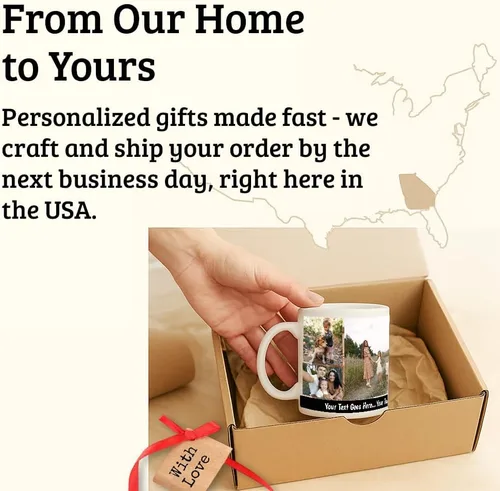 Miniatura 23 de Taza personalizada – Taza de café personalizada – Taza personalizada con imágenes, nombres, texto, fotos, logotipos – 11, 15 y 20 onzas con opciones