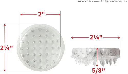 Miniatura 5 de Protector para patas de muebles, con picos, de 1-12 pulgadas, Transparente, 9082