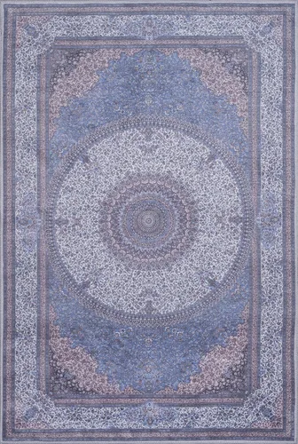 Miniatura 63 de GLN Rugs Traditional Collection - Alfombra de felpilla lavable a máquina, tradicional lavable, antideslizante, alfombra de felpilla de pelo corto