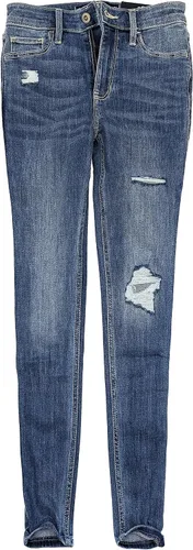 Hollister California HOW-38 - Jeans ajustados de tiro alto para mujer