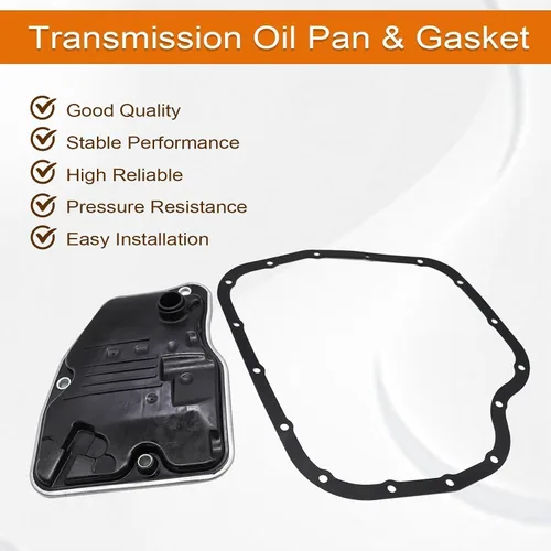 Miniatura 7 de NLQR Kit de filtro y junta de transmisión CVT, compatible con Toyota Corolla 1.8L 2014-2020, reemplaza 35330-12050 3533012050 V70-0731 97739 Bandeja