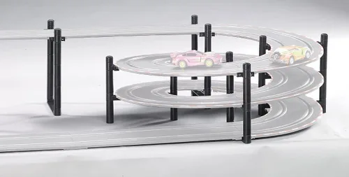 Miniatura 2 de Carrera 20061642 GO/Digital 143 3D Track Soporta Ranura Car Racing Accessory, Negro