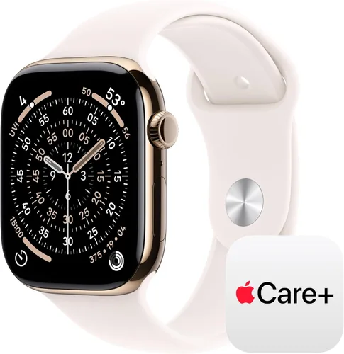 Miniatura 39 de Apple Reloj inteligente de la serie 11 [GPS de 1.654 in] con caja de aluminio plateado con correa deportiva de niebla morada - S/M. Puntuación