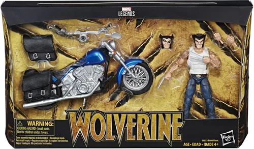 Miniatura 3 de Marvel Legends Series Wolverine de 6 pulgadas y Motocicleta