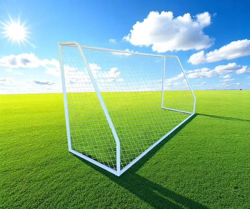 Miniatura 3 de PASS Premier - Portería de fútbol de acero de tamaño juvenil de 12 x 6 pies. Marco de acero más fuerte de 2 pulgadas de diámetro con red duradera