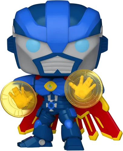Miniatura 2 de Funko POP Pop! Marvel: Marvel Mech - Hulk Multicolor, 3.75 pulgadas