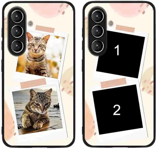 Miniatura 438 de Funda de teléfono personalizada para Samsung Galaxy S22+ / S22 Plus 5G, funda de TPU suave de vidrio templado antiarañazos personalizada con foto