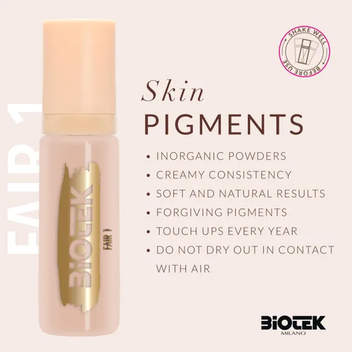 Miniatura 3 de Pigmento para la piel para PMU y cicatrices - Hecho en Italia - Color Fair 1 0.50 fl oz (paquete de 1)