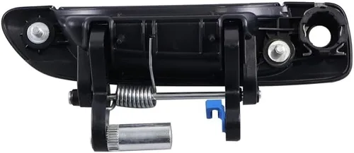 Miniatura 4 de Manija Exterior de Puerta Delantera y Trasera Negra Sin Pintar Compatible con Honda Civic 2001 2002 2003 2004 2005 (Delantera Izquierda)