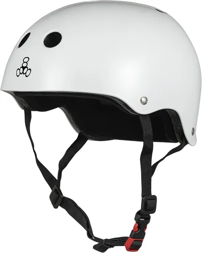 Miniatura 22 de Triple Eight Casco certificado Sweatsaver para patineta, BMX, Roller Derby, patinaje sobre ruedas, patinaje en línea, scooter y bicicleta Carbon