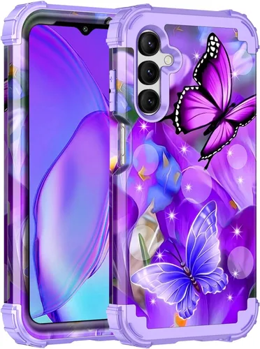 Miniatura 12 de Rancase Compatible con Galaxy A16 5G Funda, Protección Resistente a los Golpes de Tres Capas de Servicio Pesado Parachoques de Plástico Duro + Funda