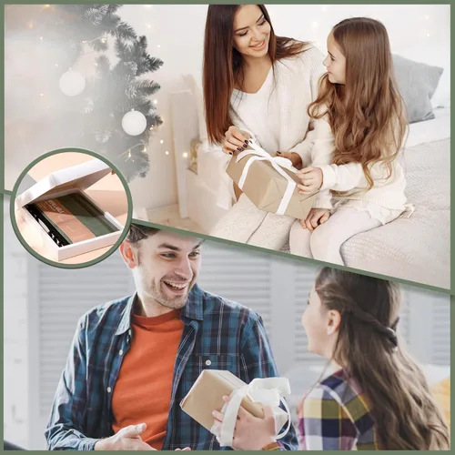 Miniatura 5 de Yoment - Cuaderno de diario de cuero para trabajo, recargable, 224 páginas, 100 GSM, papel grueso, cuaderno de 5 materias con separadores y pestañas