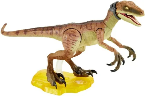 Miniatura 3 de Jurassic World Toys Store Velociraptor Echo - Figura de acción coleccionable de 6 pulgadas (6.0 in) con detalles auténticos de película