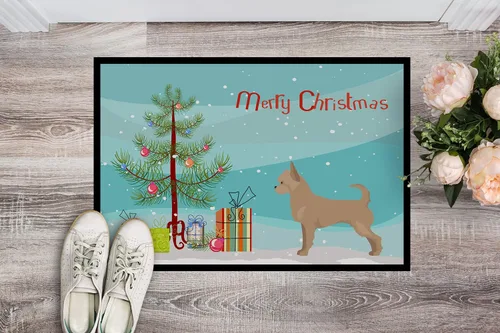 Miniatura 171 de Caroline's Treasures CK3799MAT Akita Shepherd - Tapete de árbol de Navidad de 18 x 27 pulgadas, tapete para puerta delantera, interior y exterior
