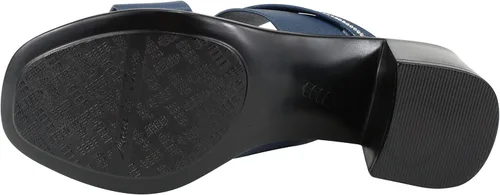 Miniatura 6 de ITALIAN Shoemakers Coletty - Sandalias cómodas de tacón bajo para mujer, puntera abierta, soporte para el arco