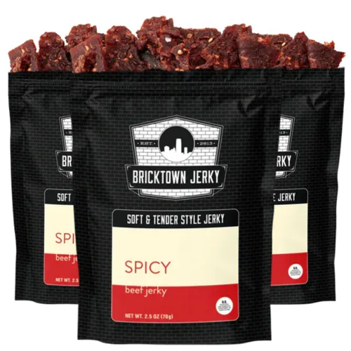 Miniatura 7 de Fajita Soft and Tender Style Best Beef Jerky - Paquete de 3 - Prueba nuestra carne seca de res suave de mejor sabor - 7.5 onzas en total.
