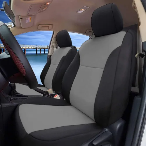 Miniatura 3 de CarsCover Fundas personalizadas para Toyota Tundra Pickup Truck 2014-2020, fundas de asiento delantero de automóvil, fundas de neopreno