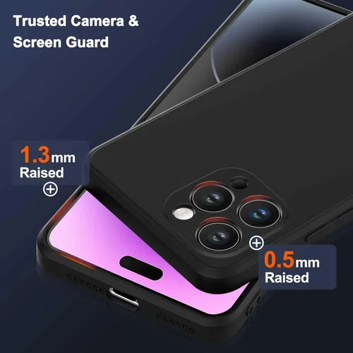Miniatura 3 de Funda para Samsung Galaxy S22 Ultra, funda delgada de silicona líquida, a prueba de golpes, funda delgada para Samsung Galaxy S22 Ultra, funda Negro