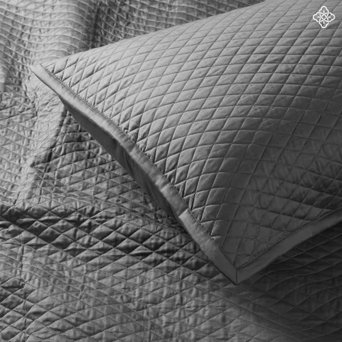 Miniatura 4 de BIOWEAVES Colchas 100% algodón orgánico tamaño Queen – Colchas acolchadas con costuras de diamante – Juego de colcha de gran tamaño para todas