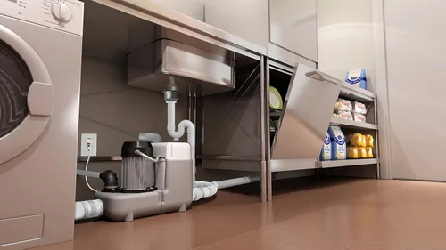 Miniatura 2 de SFA SANIFLO - Sanicom 1 - Bomba de drenaje de agua gris para trabajo pesado - Solución comercial de alta temperatura - Diseño robusto y eficiente