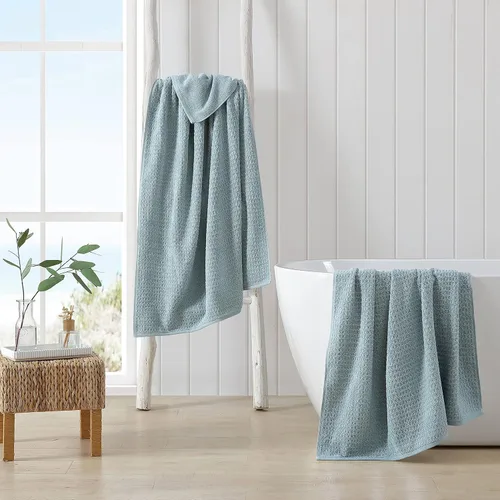 Miniatura 3 de Tommy Bahama - Toallas de baño, altamente absorbentes y suaves, esenciales para el baño, baja pelusa y resistentes a la decoloración, certificadas