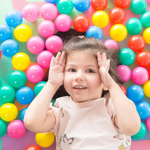 Miniatura 6 de 1000 bolas para hoguera, no tóxicas, de plástico suave, de 2.2 pulgadas, juguetes para niños y niños pequeños