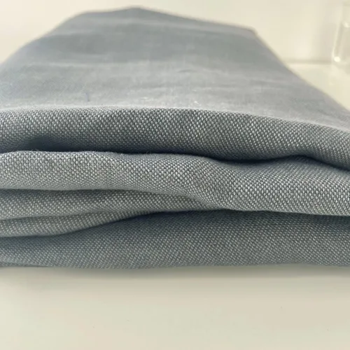 Miniatura 9 de Tela de punto gris natural, lino natural, material versátil, ideal para manualidades, costura y decoración del hogar