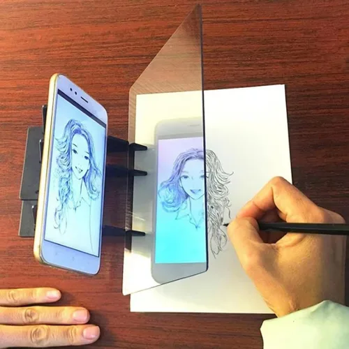 Miniatura 9 de Tablero de dibujo de copia óptica, boceto, imagen, reflexión, tablero de dibujo, seguimiento de bricolaje, tablero de bocetos, base cero, pintura