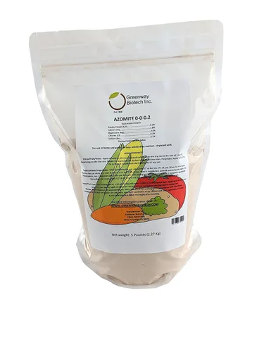 Miniatura 13 de Greenway Biotech, Inc. Azomite Rock Dust - Fertilizante orgánico de ceniza volcánica con micronutrientes y minerales traza - Fertilizantes naturales