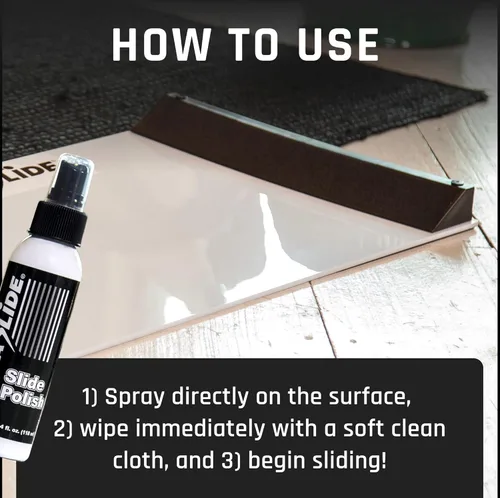 Miniatura 3 de Pulidor de Tablero Deslizante - Spray y Lubricante para Tablero Deslizante de Hockey para Deslizamiento sin Fricción - Spray de Silicona Premium