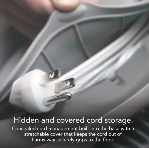 Miniatura 5 de Vornadobaby Tempa Calentador de Espacio para Guardería, Calentador de Espacio Eléctrico para Bebé con Controles de Bloqueo, Protección contra