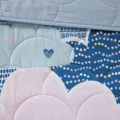 Miniatura 10 de Intelligent Design Juego de Edredón Reversible de Algodón para Niños - Diversión Vibrante, Estampado Juguetón, Ropa de Cama para Niños de Todas