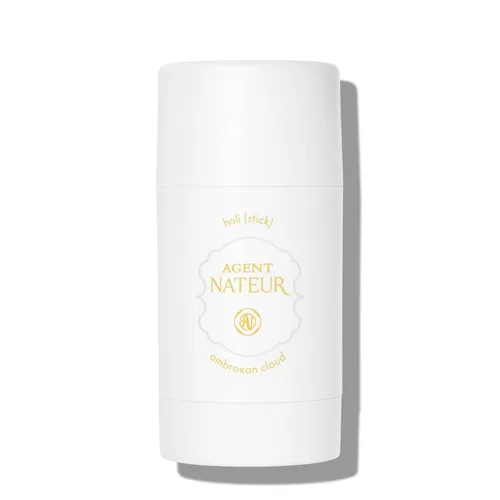 Agent Nateur - Holi (palo) Ambroxan Cloud Desodorante natural | Ricino + aceite de coco, cera de abejas | Sin aluminio, no tóxico, cuidado de la